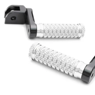 Extensor de estriberas Silver POLE Rider de 1,5 pulgadas para Suzuki GSXR 1000 00-02 03 04 Foto 1 de 4