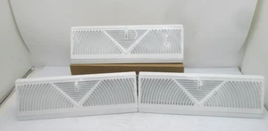 Cubiertas de ventilación de conducto de ventilación de registro de zócalo de 15" de 3 piezas - Imagen 1 de 4