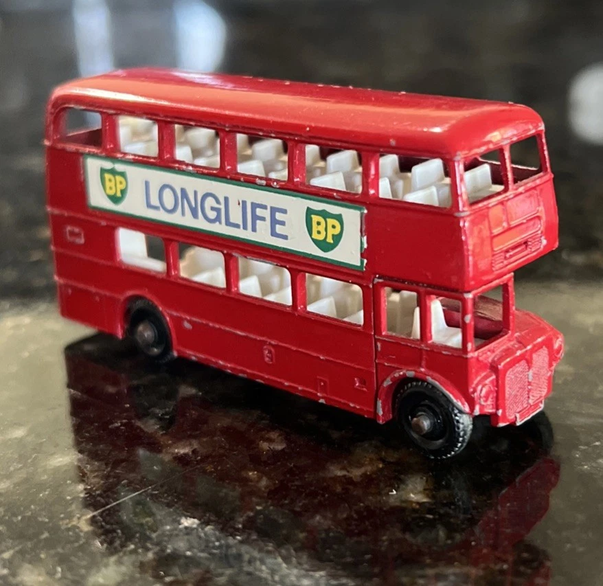 Autobús Matchbox Lesney #5 Longlife BP Routemaster 1966 casi como nuevo Foto 1 de 4