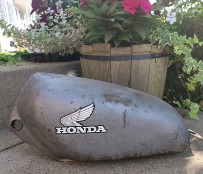 Honda Elsinore MT250 KO 1974 tanque de combustible Foto 1 de 4