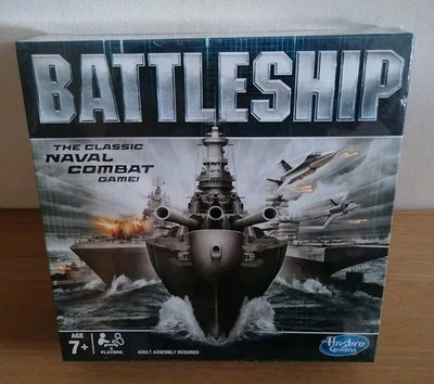 BATTLESHIP Classic Naval Combat Board GAME by Hasbro / New & Sealed  - Image 1 of 4