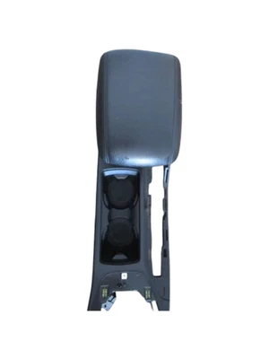 Apoio de braço console central dianteiro Ford Focus 2015 - 2017 porta-copo duplo tomada 12V - Imagem 1 de 4