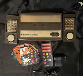 Intellivision Flashback Classic Game Console w 60 Built-In Games & Inlays!