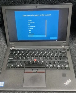 Lenovo ThinkPad X270 12.5" FHD Laptop i7-7600U 8GB 256GB SSD + Docking Station - Picture 1 of 17