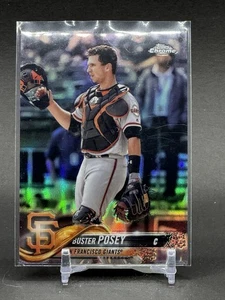 BUSTER POSEY - 2018 Topps Chrome #29 REFRACTOR - San Fransisco Giants - Bild 1 von 2