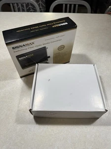 (2) SignaMax 065-1100 Switching Fiber Optic Media Converter Box Module Unused - Afbeelding 1 van 5