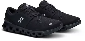 Zapatos para correr ON Cloud Brand X 4 totalmente negros Blackout para mujer NUEVOS 2024 - Imagen 1 de 5