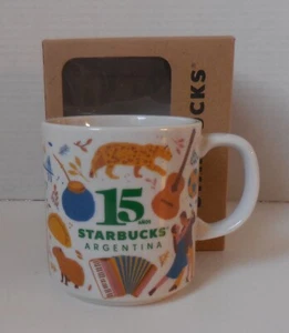 Starbucks 390 ml. Taza Café 15 Aniversario Argentina 2023 - Imagen 1 de 7