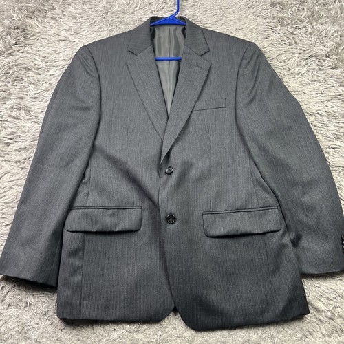 Giacca blazer cappotto sportivo grigio Michael Kors 38S lana 2 bottoni
