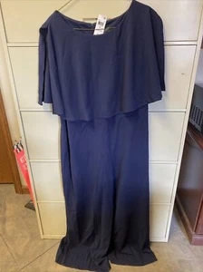 Connected Apparel womens Blue Jumpsuit/Romper 24W - Picture 1 of 3