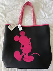 Borsa Disney Parks Loungefly con paillettes reversibili nuova con etichette - Foto 1 di 3