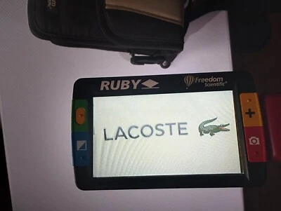 Freedom LOUPE numerique  Ruby  Portable Malvoyantes Ou Seniors Ecran valeur 450€ - Image 1 of 4