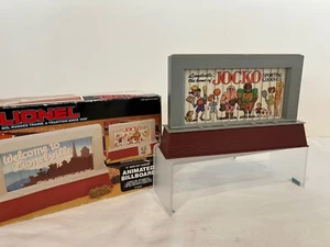 LIONEL6-12761 #1 CARTELLONE ANIMATO ""JOCKO"" BLT'90~NUOVO~SCATOLA ORIGINALE MOLTO BELLO - Foto 1 di 1