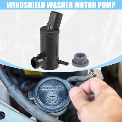 1 Set Windshield Washer Motor Pump for Subaru Forester 2.5L 2006-2013 Black - Image 1 of 4