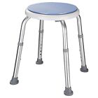 14" Medical Bath Stool Safety Shower Swivel Chair With Rotating Seat Adjustable