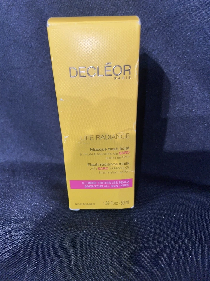 Máscara Flash Decleor Life Radiance con Saro ilumina la piel 1,7 OZ Foto 1 de 3