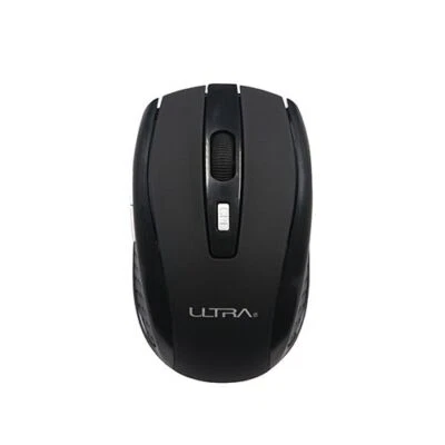 Ultra Wireless Optical Mouse Black 2.4GHz 6Button 800/1200/1600dpi -New in box - Image 1 of 2