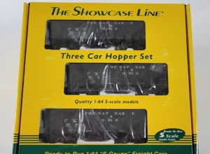 Hard to Find S-Helper 00766 Chesapeake & Ohio Two Bay Composite Hopper Set - NIB - Picture 1 of 10