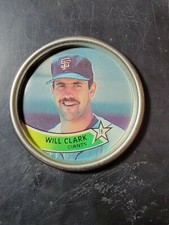 1989 Topps Coins Baseball #8 Will Clark *BUY 2 GET 1 FREE*