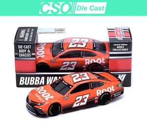 Bubba Wallace 2021 Wurzelversicherung 1/64 Druckguss GUMMI-REIFEN & METALLCHASSIS - Bild 1 von 1