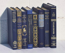 Decorative Books for Designers - Blue with Gold Embossing