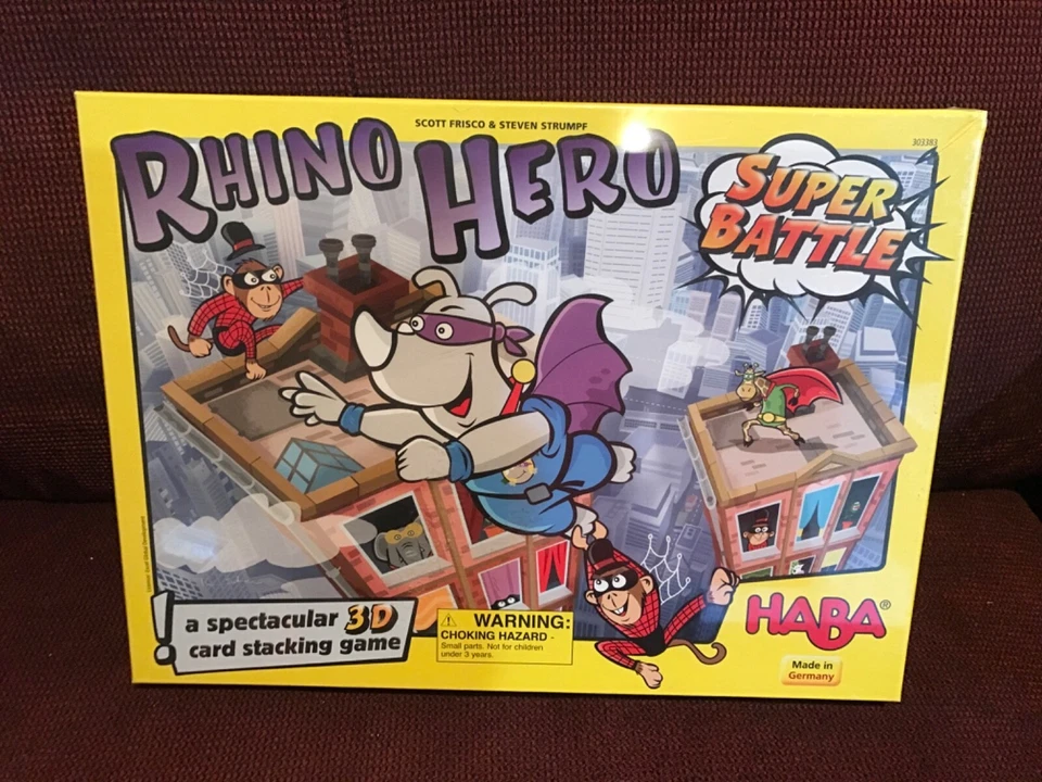 HABA Rhino Hero Super Battle - A Turbulent 3D Stacking Game - Image 1 of 1