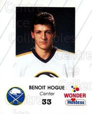 1988-89 Buffalo Sabres Wonder Bread #10 Benoit Hogue