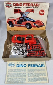 Vintage Airfix Dino Ferrari Model Kit, 1.24 Scale, Un-made, Complete, Boxed - Picture 1 of 9