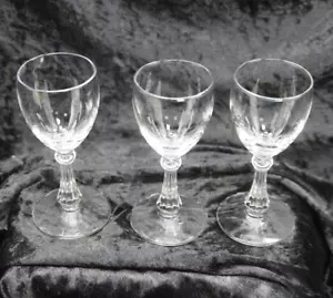 3 herzliche Gläser, gestielt, elegant, edel, zerbrechlich, Glas - Bild 1 von 6
