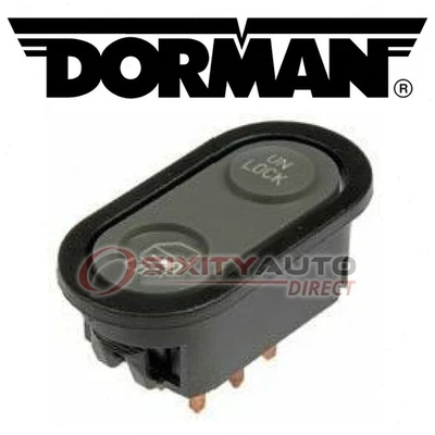Dorman Front Right Door Lock Switch for 1990-1994 GMC K1500 Electrical xk - Imagem 1 de 4