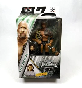 The Rock WWE Mattel Elite WrestleMania XL Serie Figur Neu Nicholas BAF Wave - Bild 1 von 2