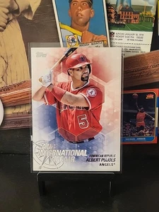 2018 Topps Update An International Affair #IA-15 Albert Pujols 🔥 - Picture 1 of 10