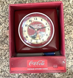 Vintage Küchenuhr der Marke Coca Cola Neu Originalverpackt - Bild 1 von 10