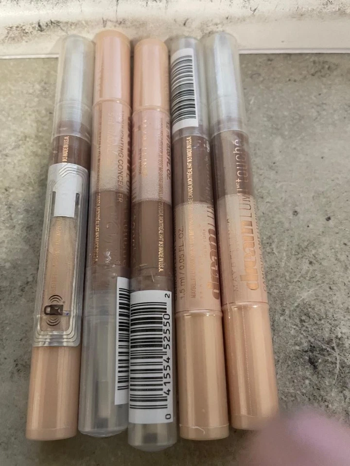 5X Maybelline New York Dream Lumi Highlighting Concealer Dark 0.05 Fl. Oz LQQK - Image 1 of 1