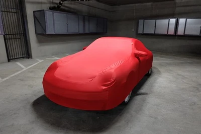 Cubierta de coche interior elástica roja para Porsche 911 1998-2011 (serie 996/997)  Foto 1 de 4