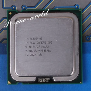 Intel Core 2 Duo E4400 E4500 E4600 E4700 E6300 E6320 E6420 LGA 775 CPU Processor - Picture 1 of 9