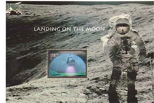 3413 $11,75 LANDING ON THE MOON S/S EINZELHANDEL KOSTET $37,50 - Bild 1 von 1
