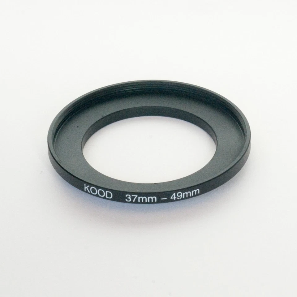 STEP UP ADAPTER 37MM-49MM STEPPING RING 37MM TO 49MM 37-49 FILTER ADAPTOR - Image 1 of 1