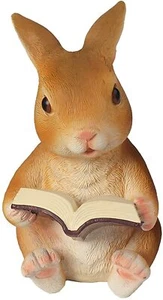 Easter Rabbit Statue Garden Bunny Figurine Animal Sculpture for Easter Tablet... - Picture 1 of 6