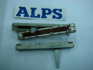 2pcs ALPS 60MM slide fader mono potentiometer B100K - Picture 1 of 1