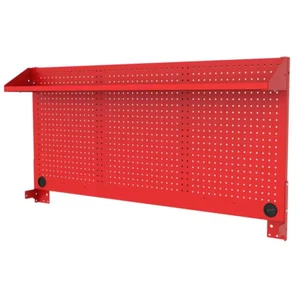 Modular 52 In. Red Pegboard Attachment | Steel Husky Storage Tool Material X - Picture 1 of 11