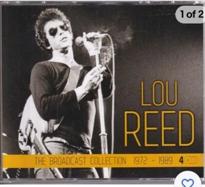 LOU REED The Broadcast Collection 1972-1989 4 CD ๐ฟ BOX SET REMASTERED SEALED โ๏ธ - Picture 1 of 10