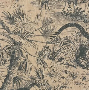 MANUEL CANOVAS Salvator Lin Blue Cotton Remnant New - Picture 1 of 1