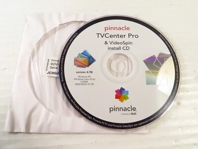 Pinnacle Studio Version 4.98 Professional Software TVCenter Pro & VideoSpin - Image 1 of 2