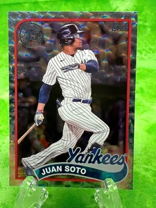 Juan Soto - 2024 Topps Series 2 - 1989 Topps Baseball #89B2-27 NY Yankees - Picture 1 of 11
