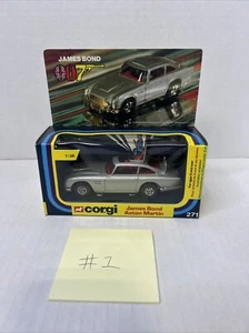 Vintage 1977 Corgi 271 James Bond 007 Aston Martin DB5 Mint SEALED RARE Z5 #1 - Picture 1 of 5