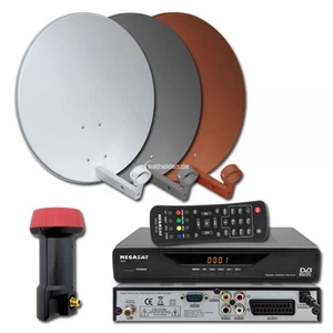 1 Teilnehmer Digitale Sat Satelliten Anlage Receiver 3600 Single LNB 0,1dB - Bild 1 von 1