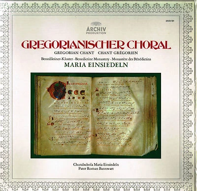 ‎MARIA EINSIEDELN Gregorian Chant 12" LP Gatefold BOOKLET Germany 2533 131 N/Mnt - Image 1 of 4