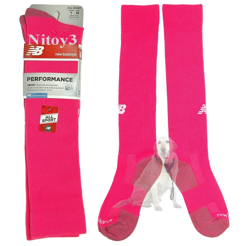 Носки женские New Balance All-Sport Performance NB сухие поверх икры средние: 6-10 - Изображение 1 из 1