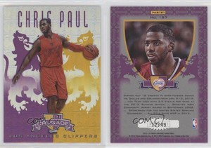 2012-13 Panini Crusade Crusade Purple /49 Chris Paul #157